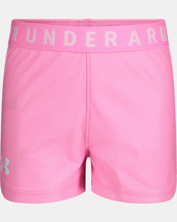 Girls' Toddler UA Play-Up Shorts, Pink, pdpMainDesktop image number 0